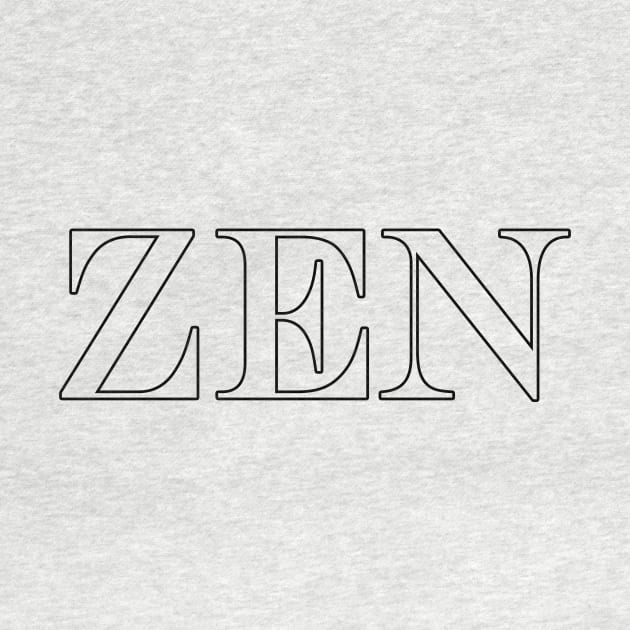 BE ZEN by StephenBibbArt